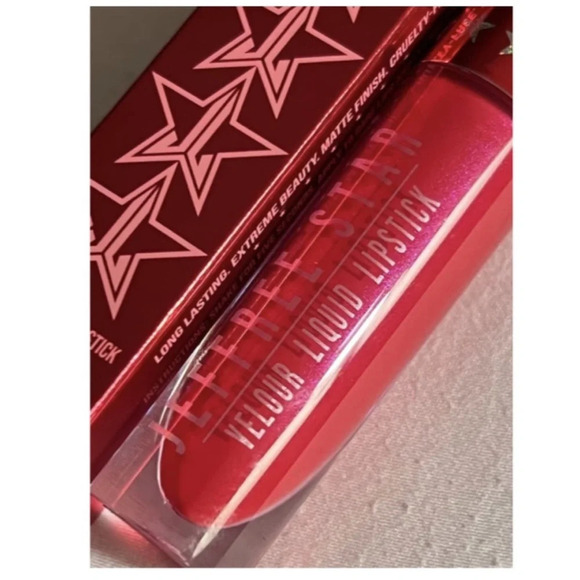 *Final Price* JEFFREE STAR VELOUR LIQUID LIPSTICK PINK KITTEN Rare NIB - Picture 3 of 3